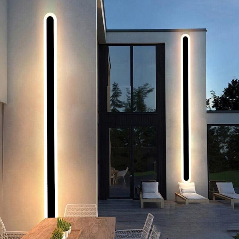 Minimalist LED outdoor light