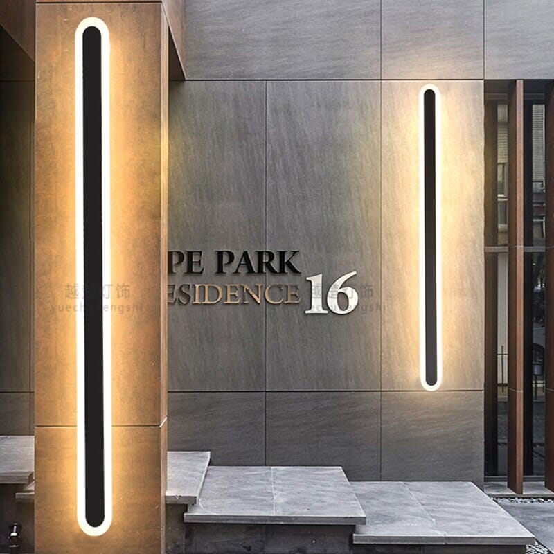 Minimalist LED outdoor light