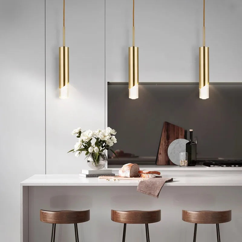 Schlichte LED Pendellampe