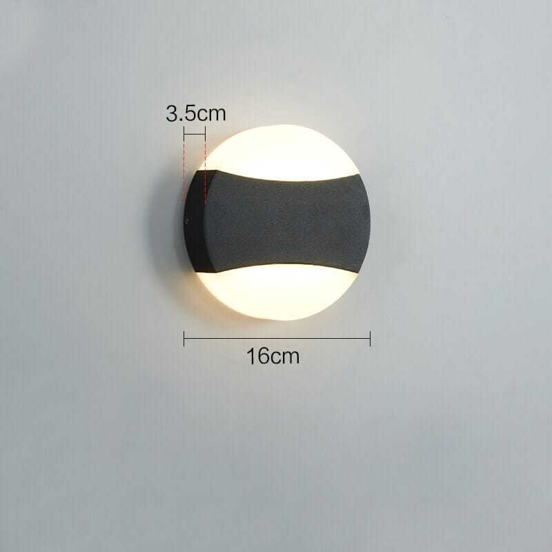 Modern outdoor wall light IP65
