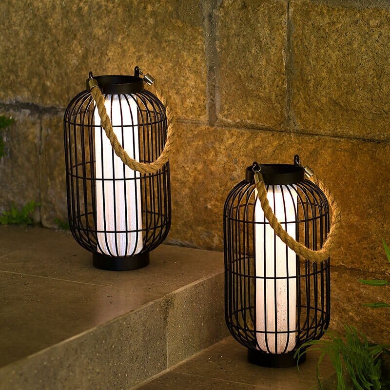 Vintage Gartenlaterne LED