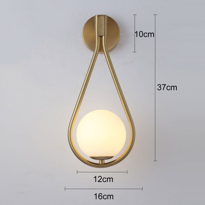 Elegante LED-Wandleuchte