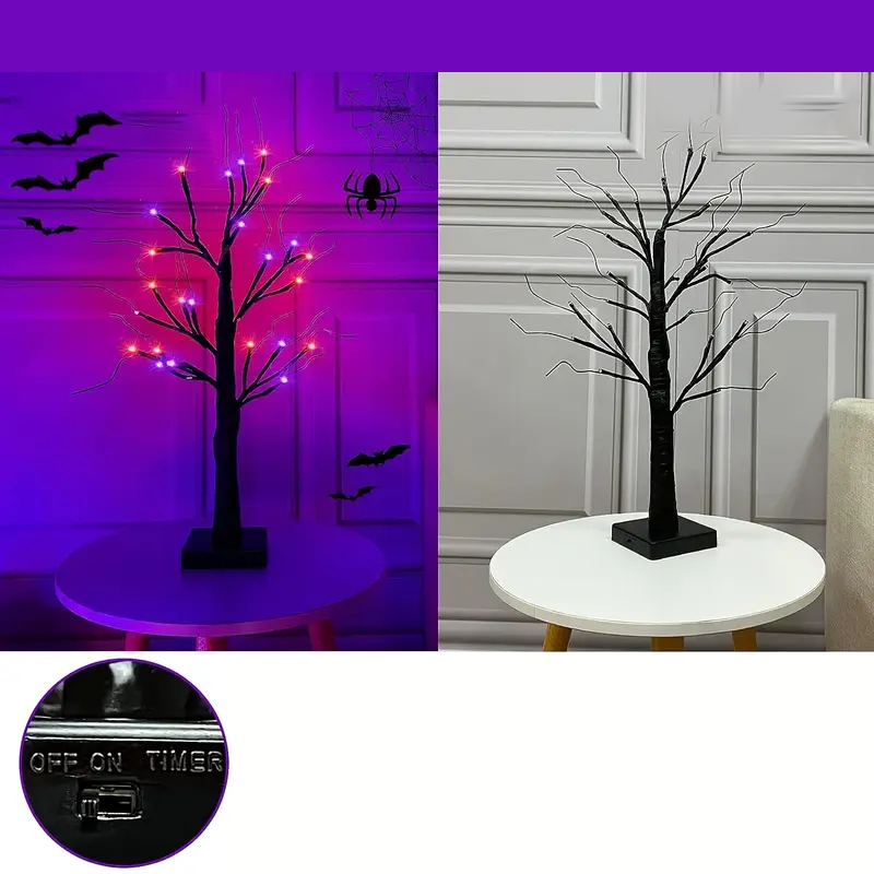 Halloween LED Baum 60cm