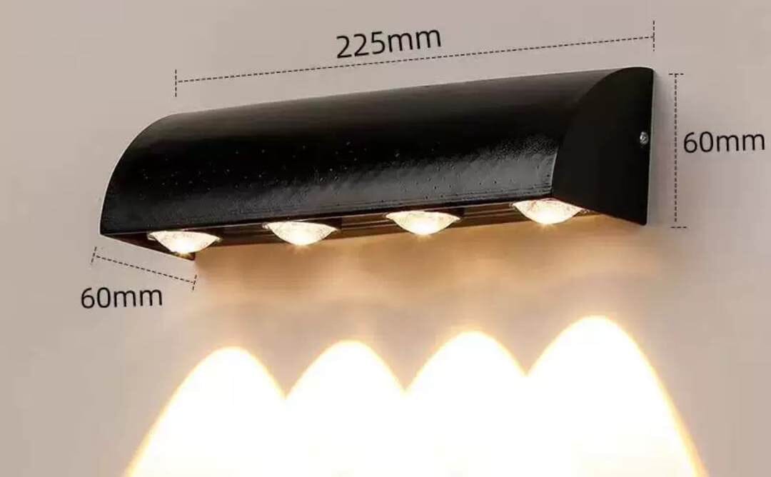 Wasserdichte LED-Außenwandleuchte