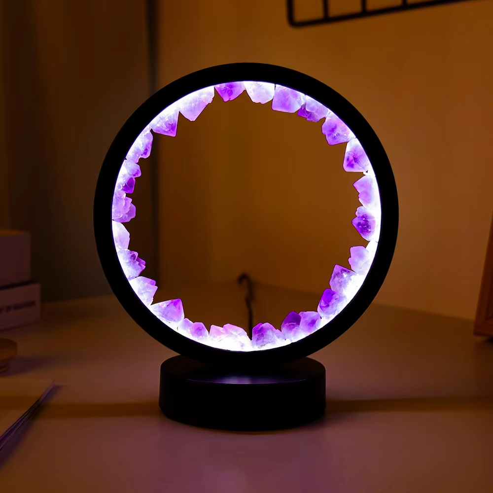 Luxuriöse Tischlampe – Kristallenergie für Ihr Zuhause