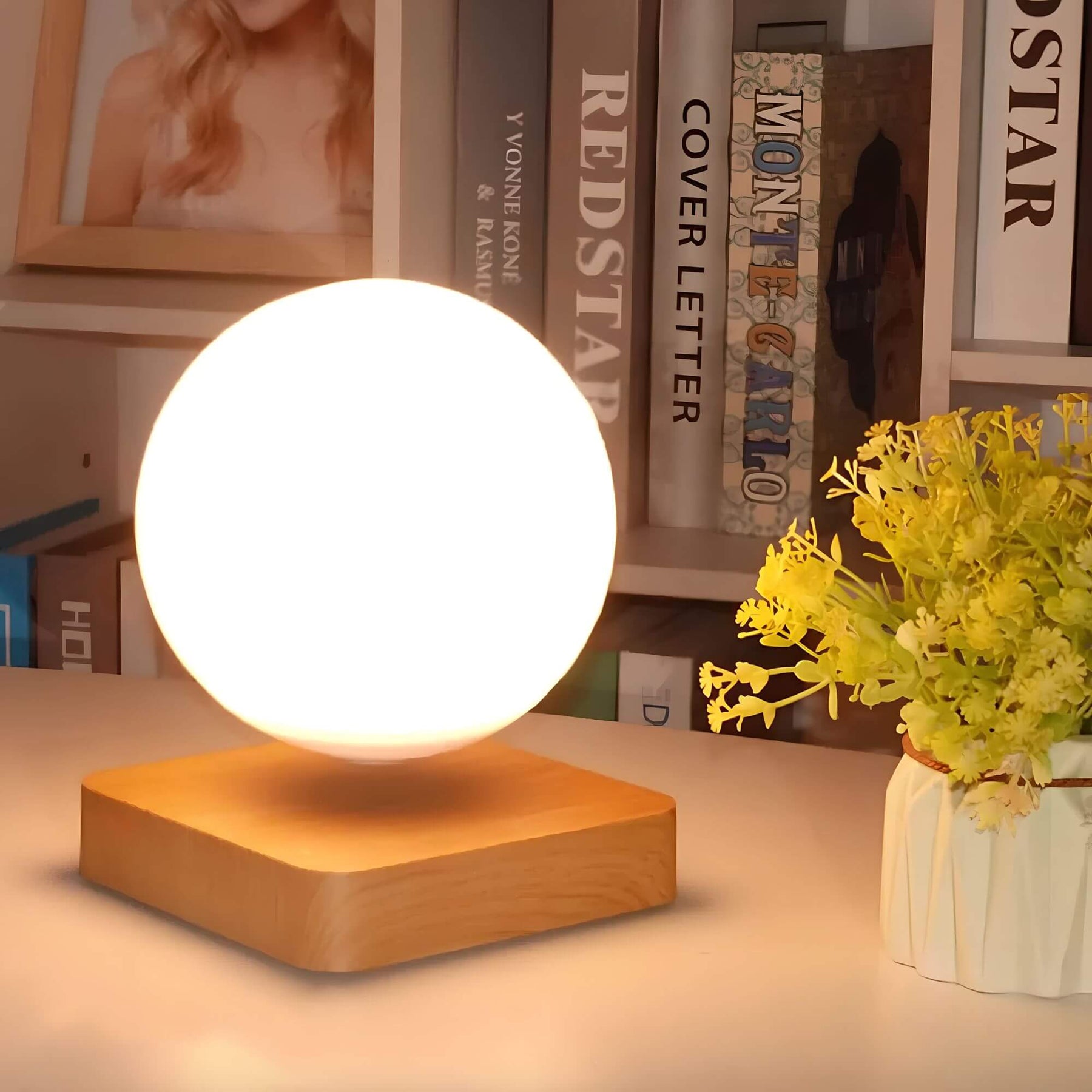 Faszinierende schwebende Mondlampe für Ihren Wohnbereich