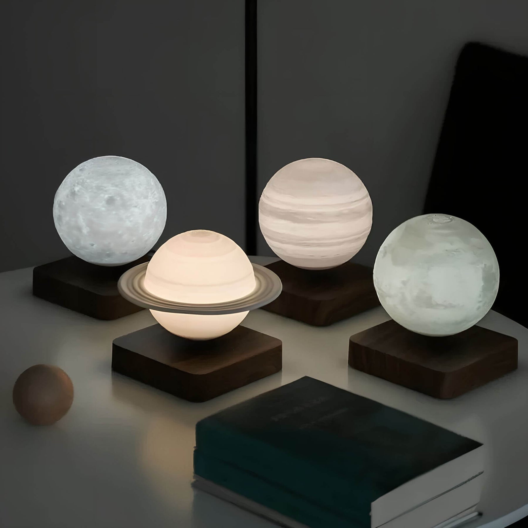 Faszinierende schwebende Mondlampe für Ihren Wohnbereich