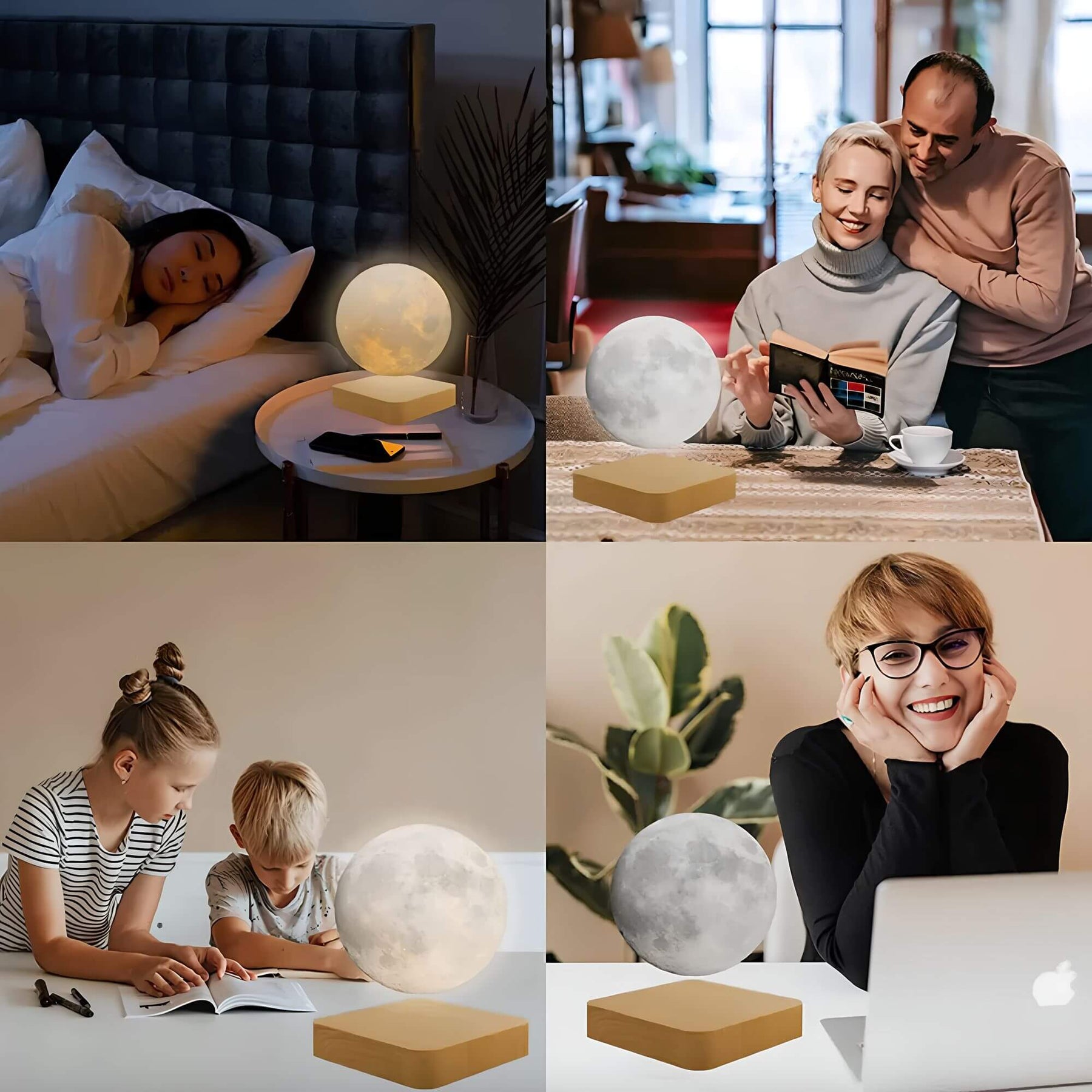 Faszinierende schwebende Mondlampe für Ihren Wohnbereich