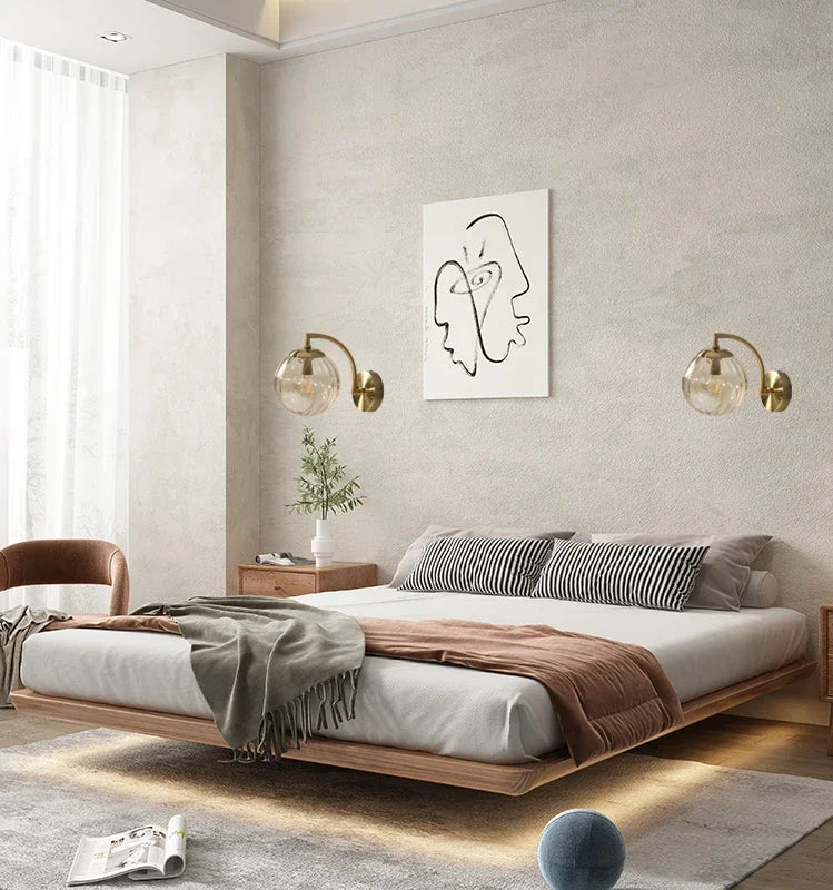 LumiCrystal – applique murale moderne en verre
