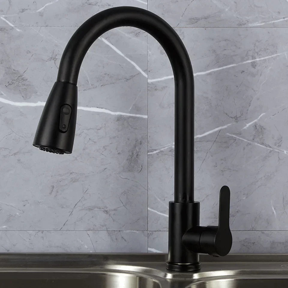 Moen Küchenarmatur Mit Power-Boost – Herausziehbar, Hoher Bogen, Edelstahl