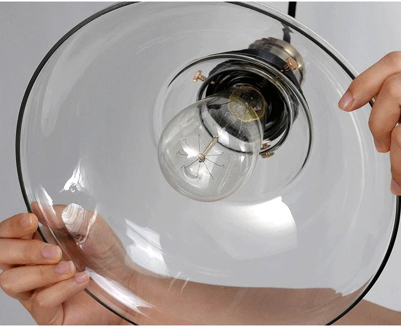 Scandinavian vintage pendant lamp