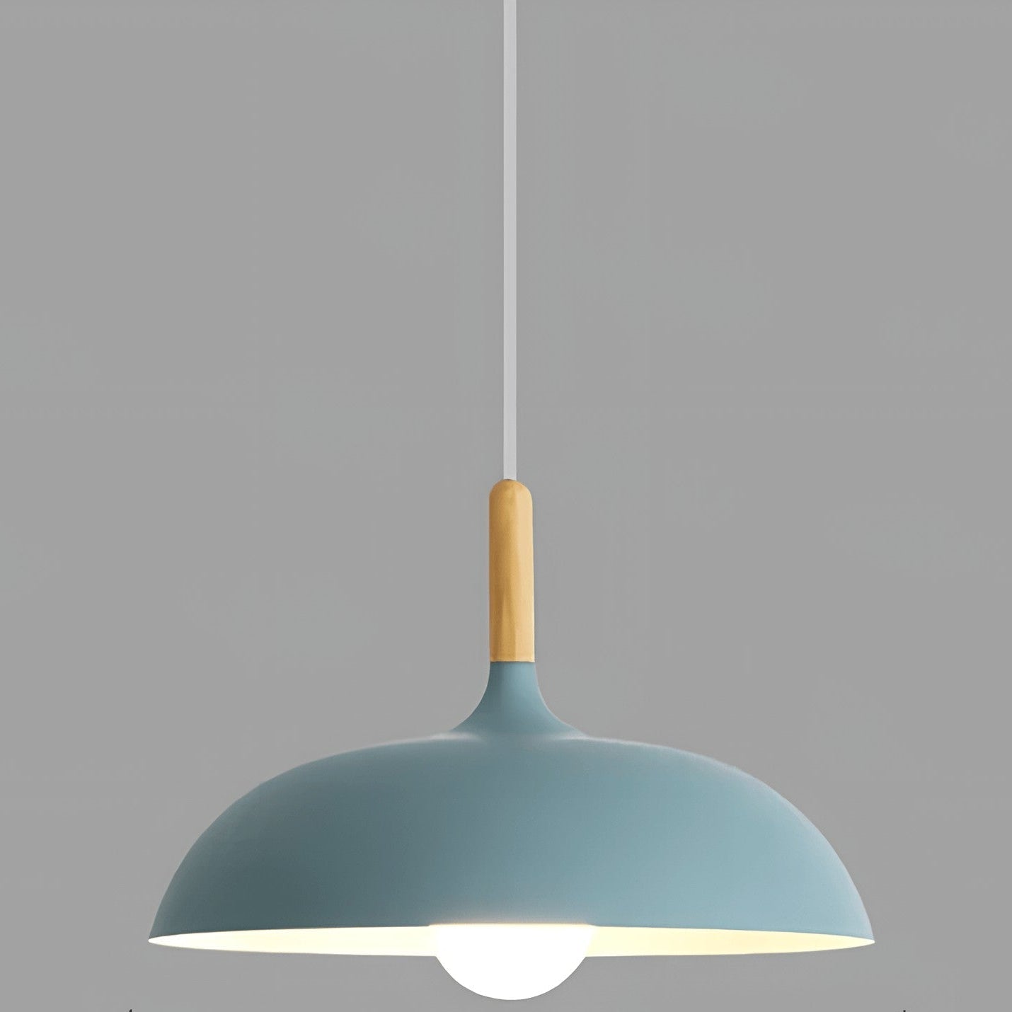 ScandiOak – Minimalistische Eichenholz-LED-Deckenlampe-Aster Selection