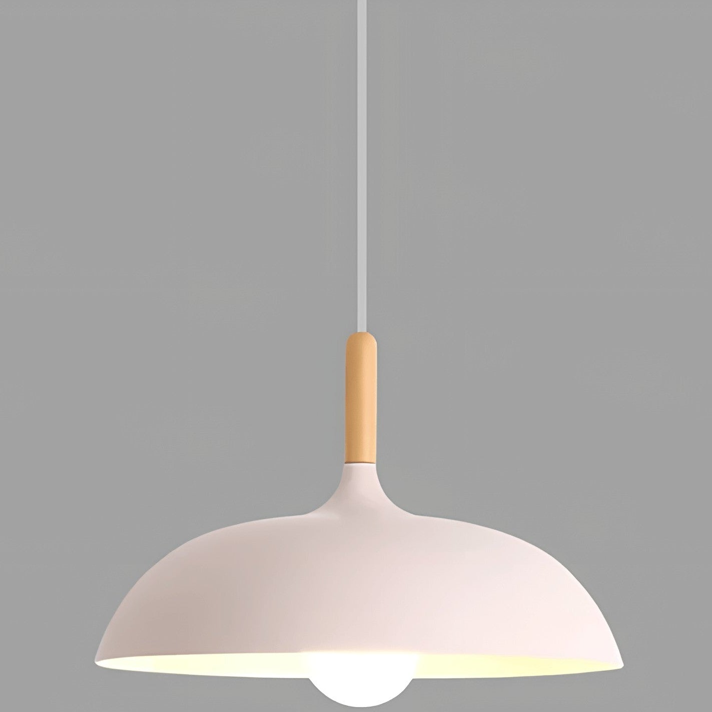 ScandiOak – Minimalistische Eichenholz-LED-Deckenlampe-Aster Selection