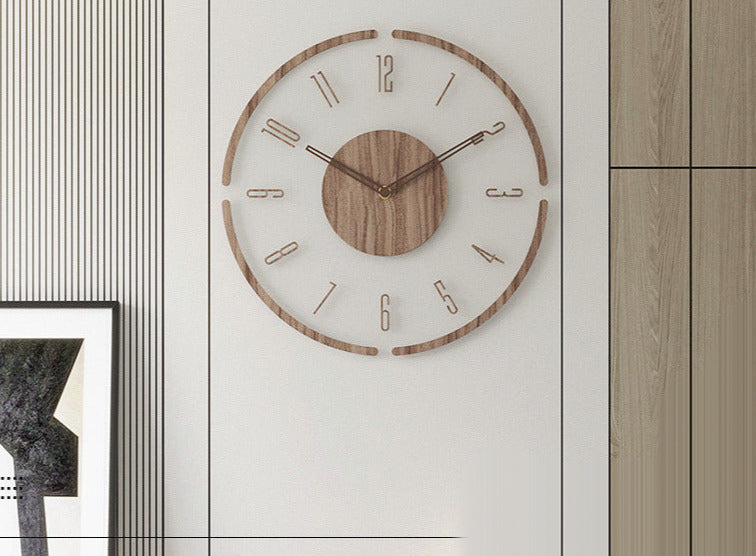 Designer Holz-Wanduhr-Aster Selection