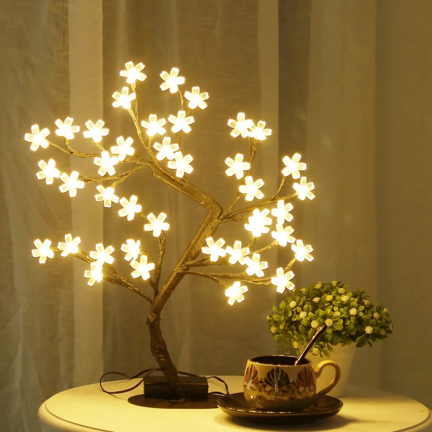 Kirschblüten Baum Lampe für Weihnachten & Wohnkultur