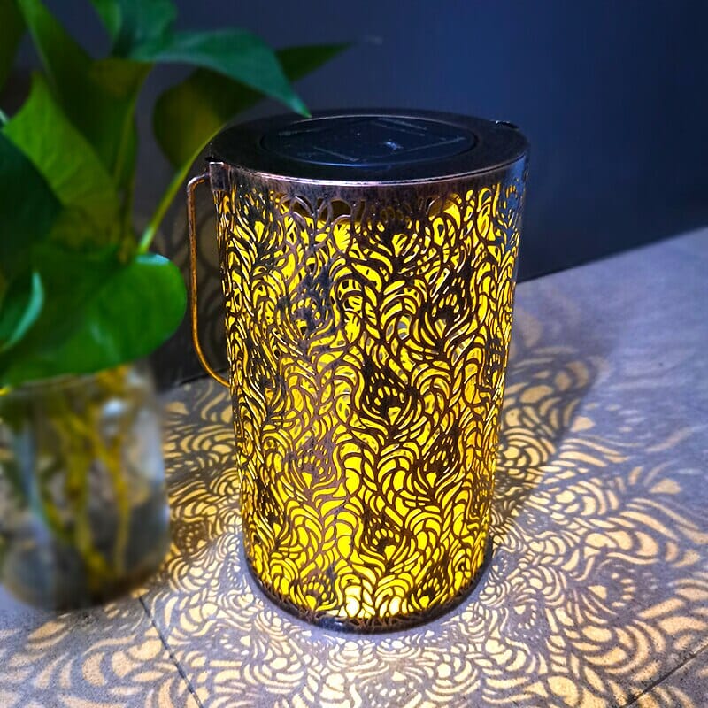 Solar Lantern Retro Garden