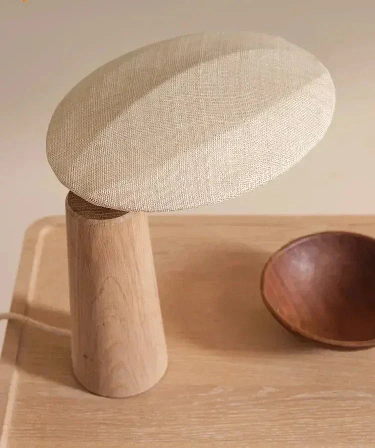 Retro-Lampe mit Holzstruktur-Aster Selection