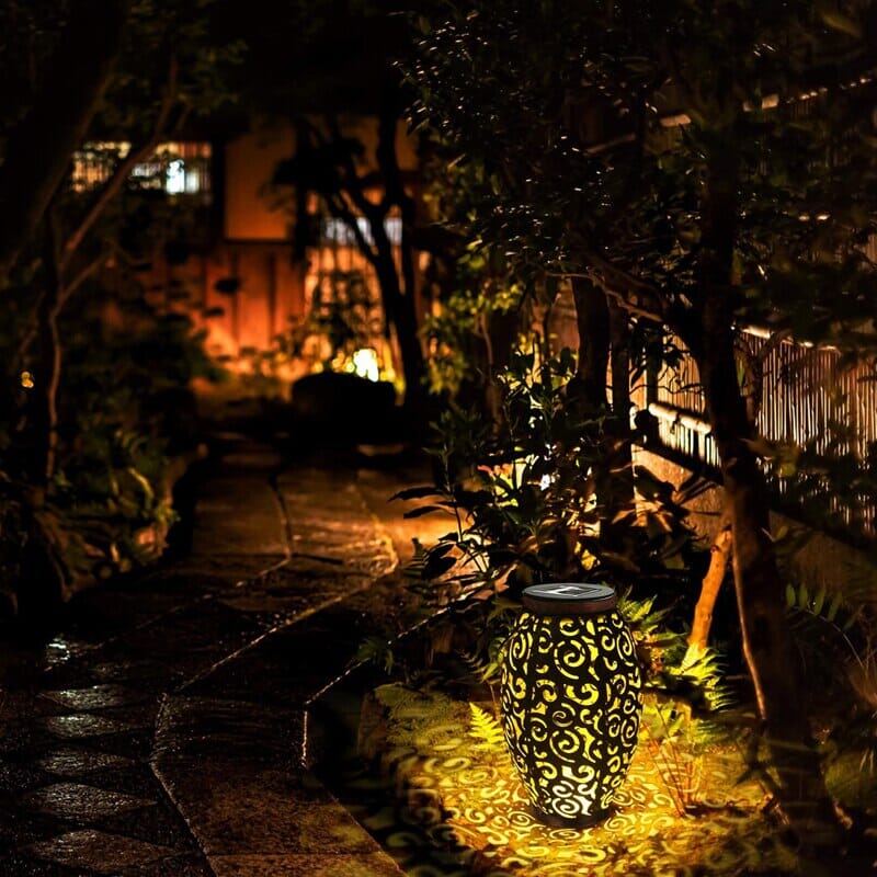 Solar Lantern Retro Garden