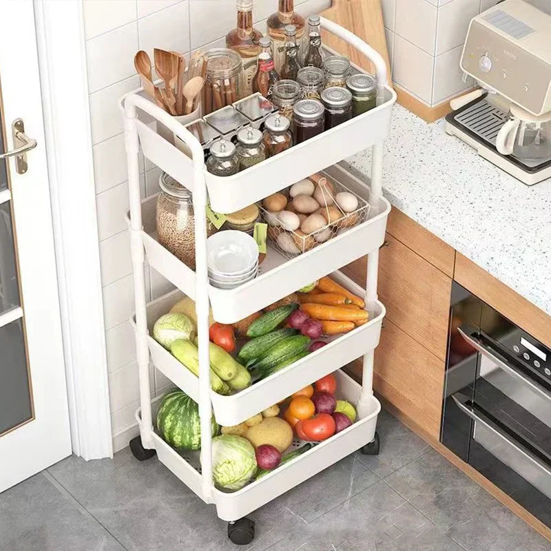 Flexibles Rollregal mit mehreren Ebenen-Aster Selection