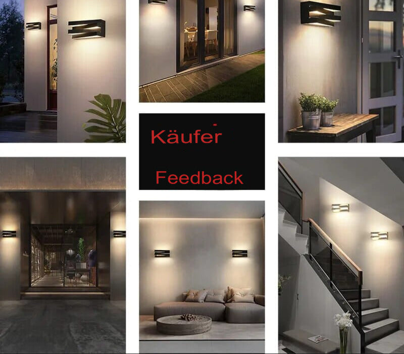 Wandstrahler LED für Garten & Haus