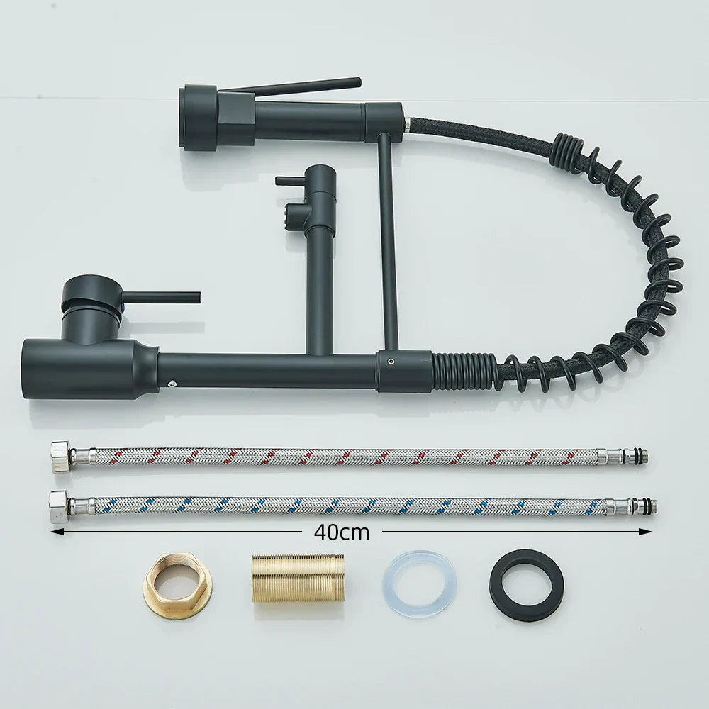 Design Küchenarmatur DualStream – 360° Schwenkbar mit Dual-Flow-Technologie-Aster Selection