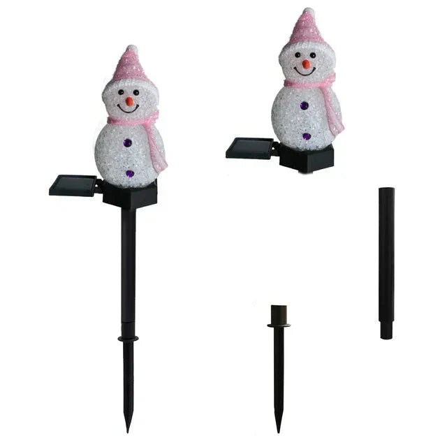 Festive candy cane lights for the Christmas season