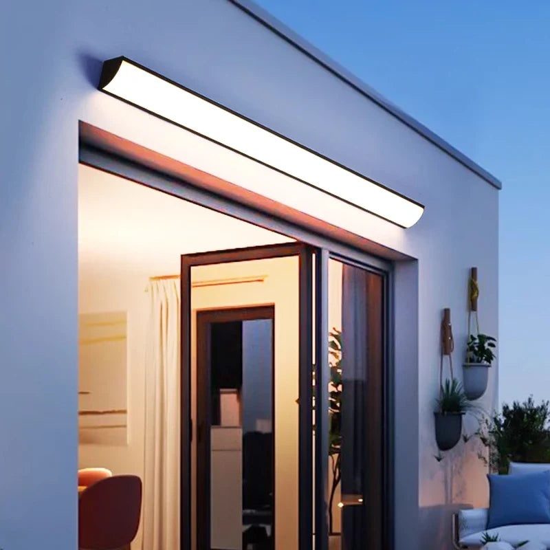 Modern LED outdoor wall light