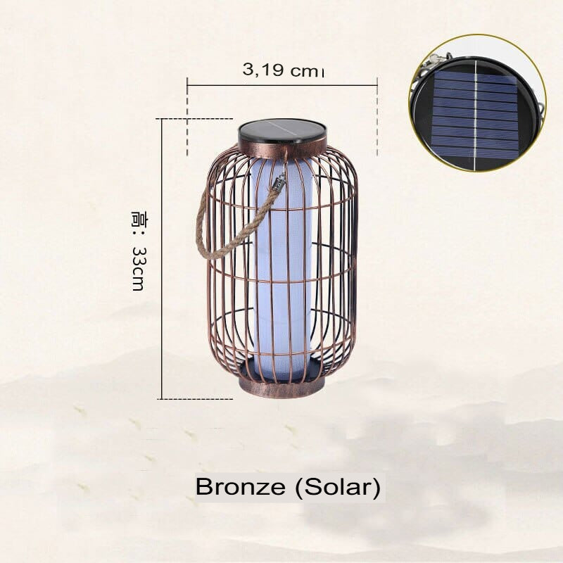 Vintage Gartenlaterne LED