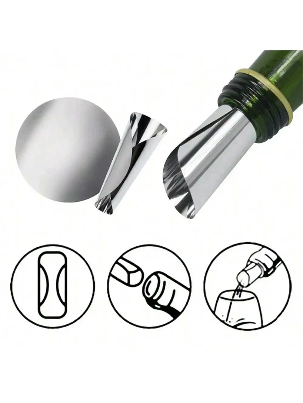 Flexibler Weinausgießer
