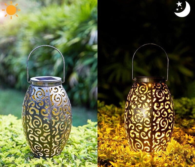 Solar Lantern Retro Garden