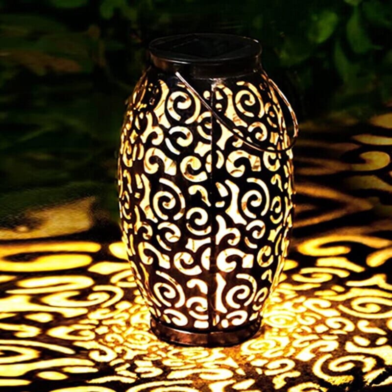 Solar Lantern Retro Garden