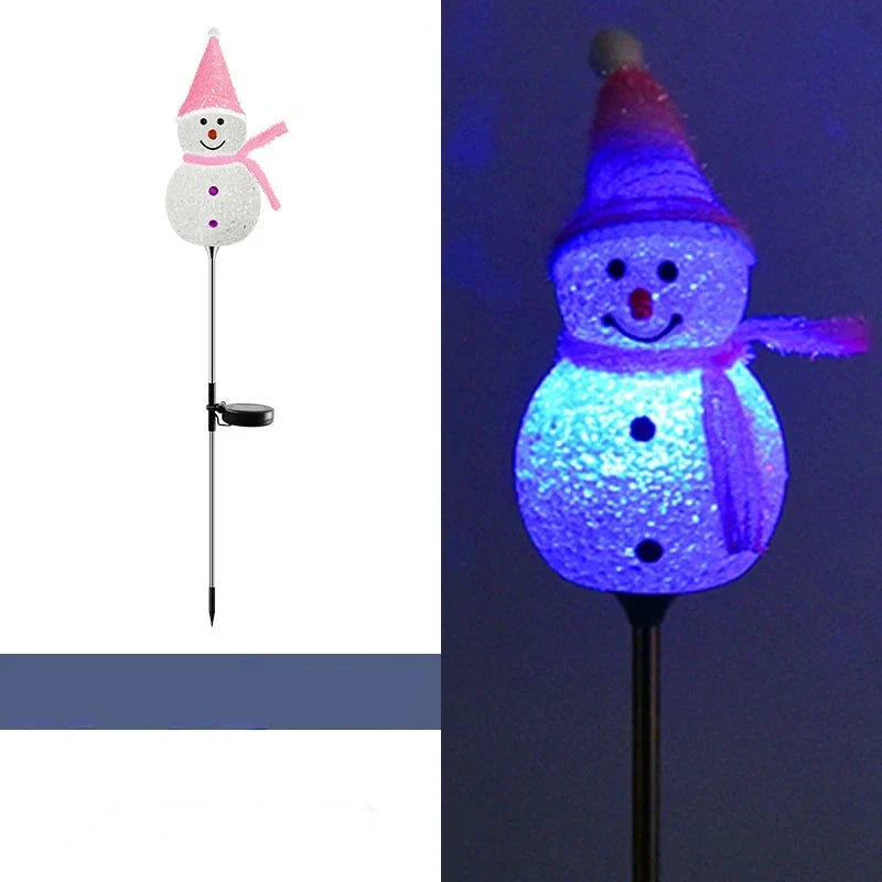 Festive candy cane lights for the Christmas season