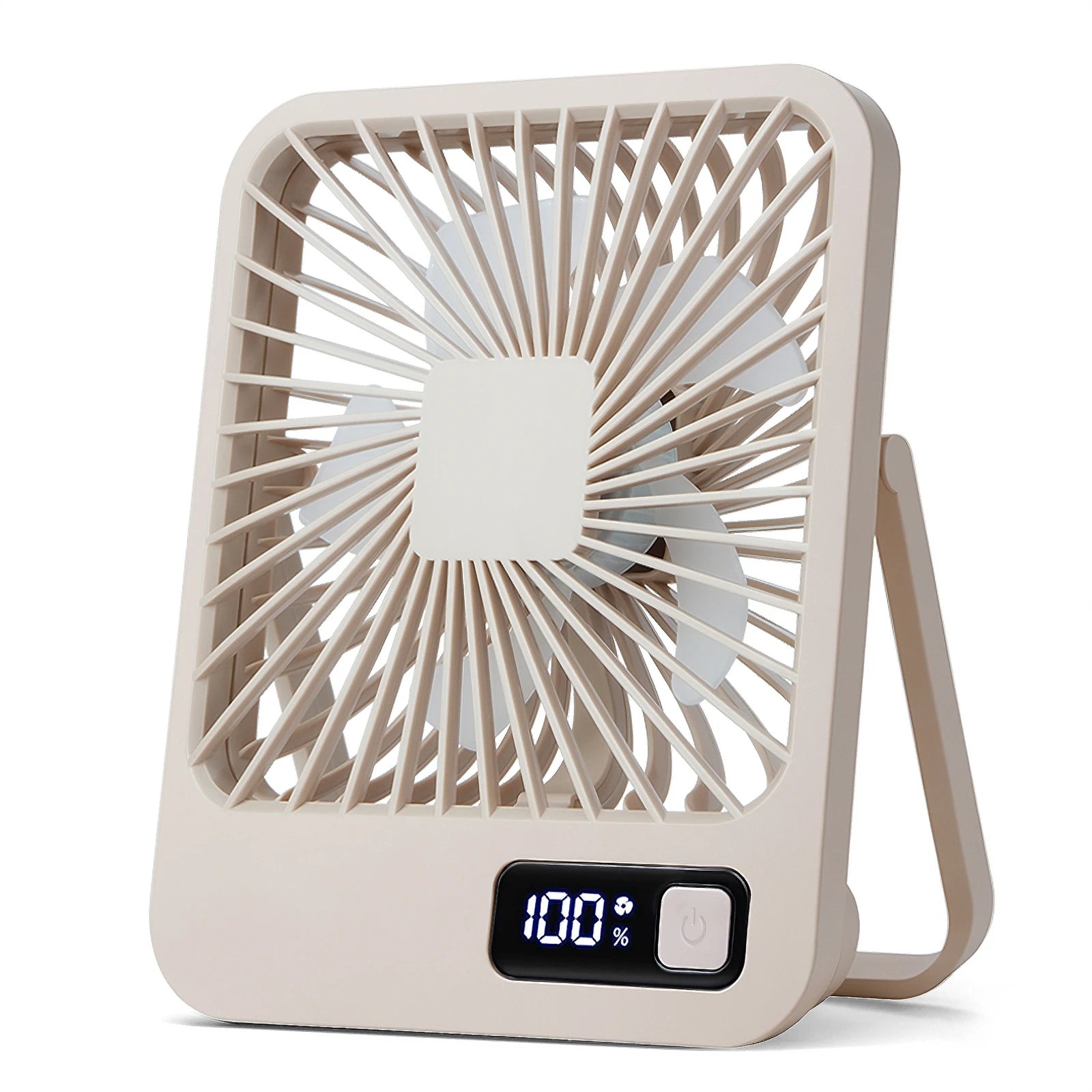 Tragbarer wiederaufladbarer USB-Tischventilator