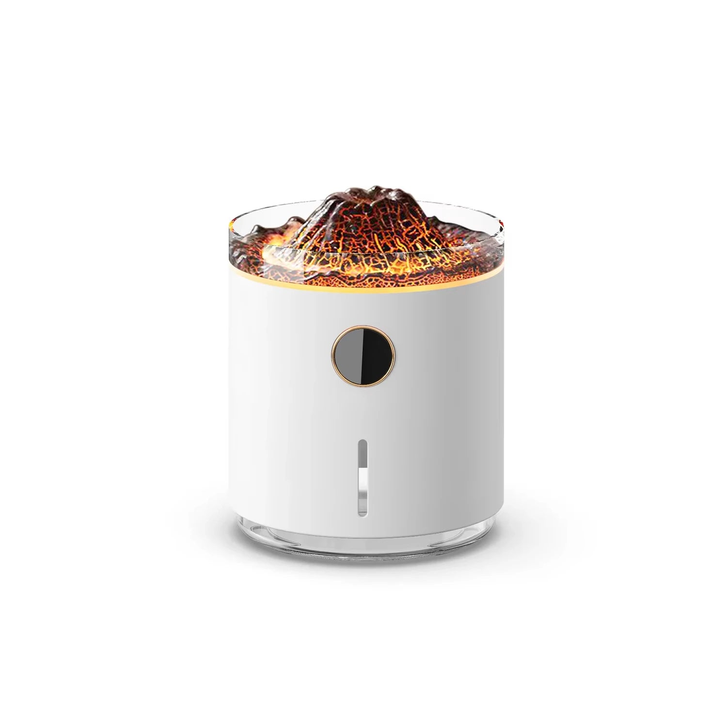 Flame humidifier with aroma