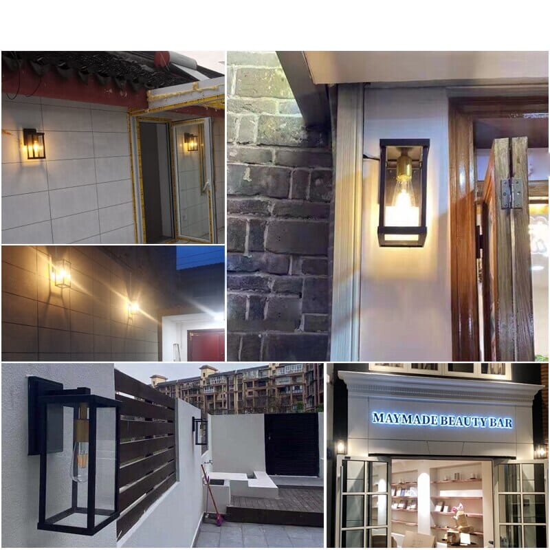 Moderne Außenwandleuchte IP65