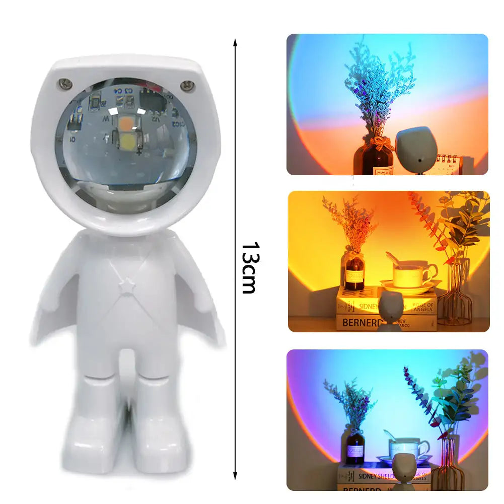 LED-Sunset-Lampe – Traumhafte Projektionen für gemütliche Abende-Aster Selection