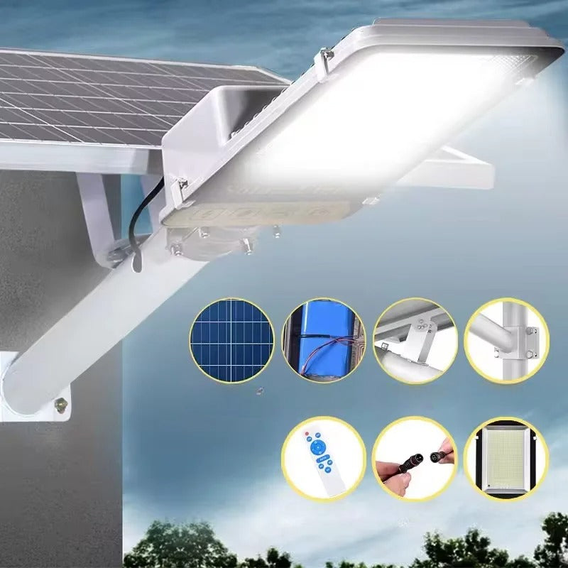 Hochleistungs-Solarwandleuchte aus Aluminium