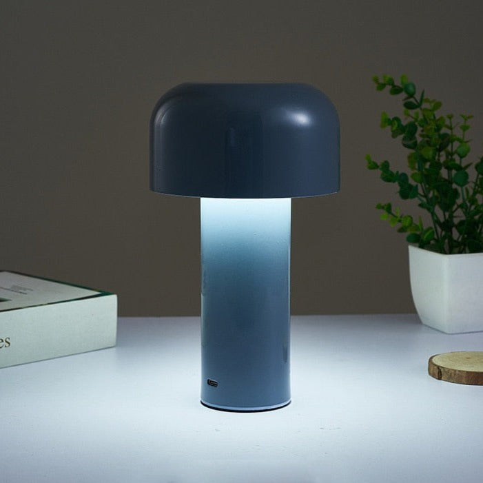 Wireless table lamp in mushroom look – ideal for the living room, bedroom & terrace