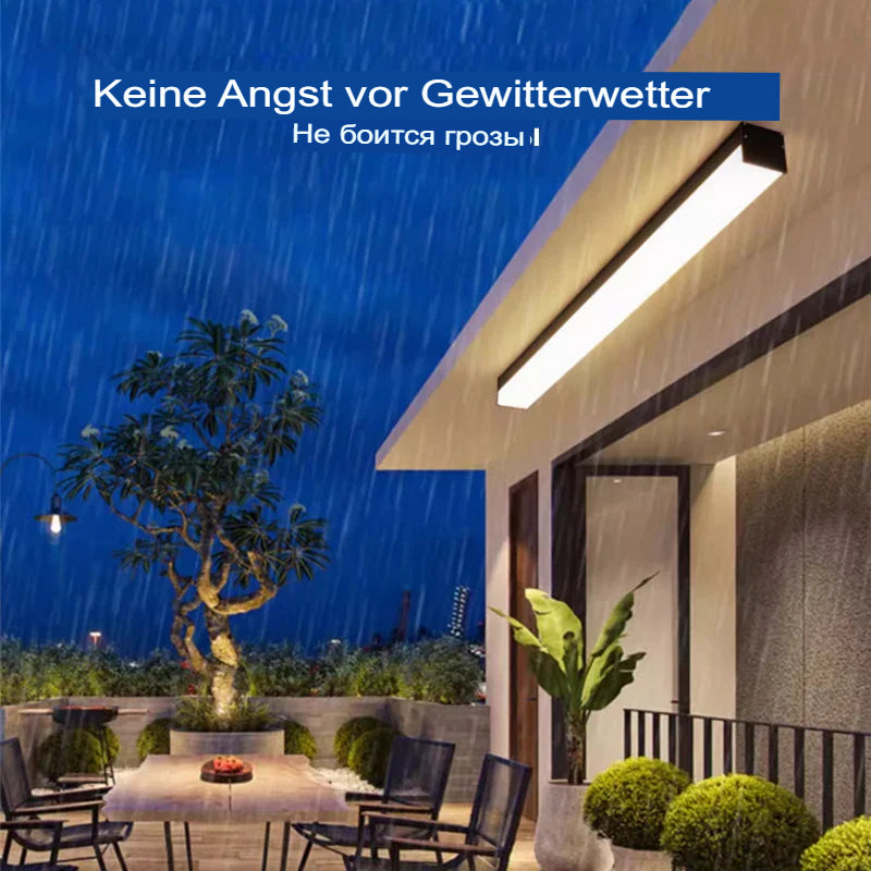Elegante Außen-Deckenleuchte