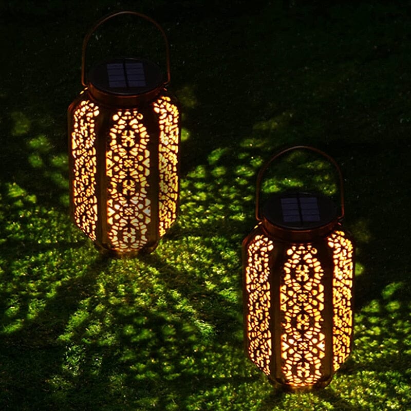 Solar Lantern Retro Garden
