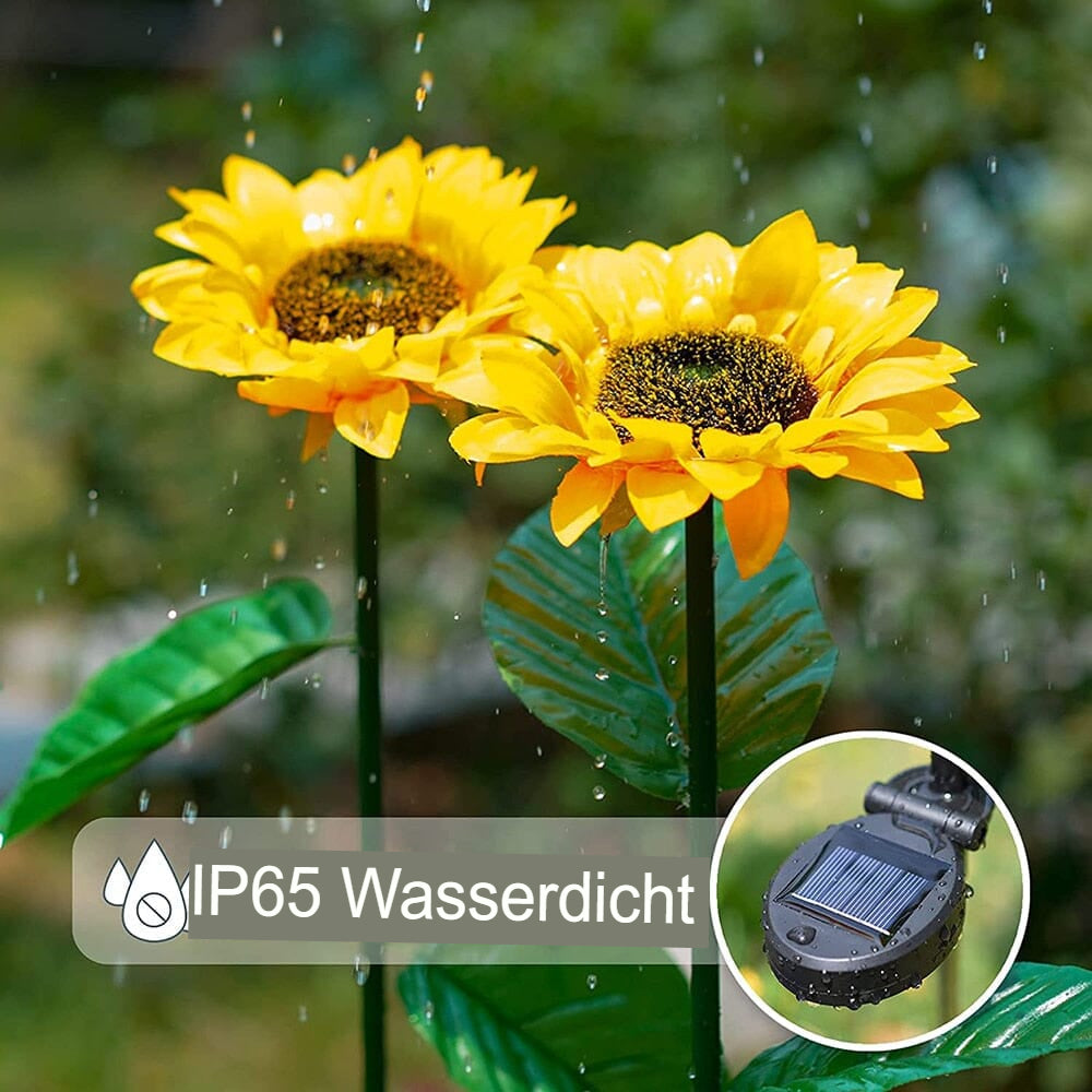 Leuchtende Sonnenblumen Deko
