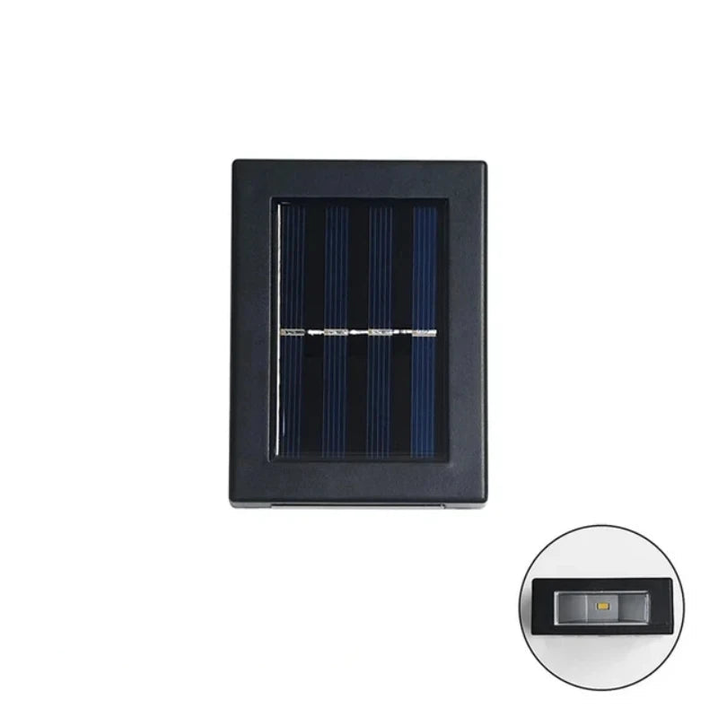 Solar-Wandleuchte nach oben und unten