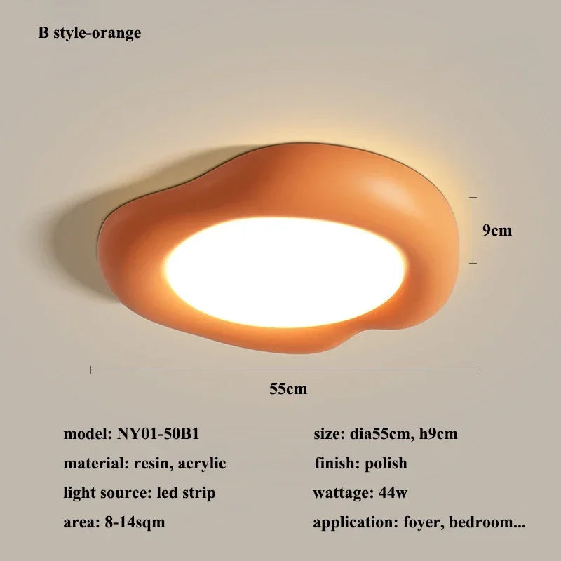 Hängelampe mit Kristallkugeln