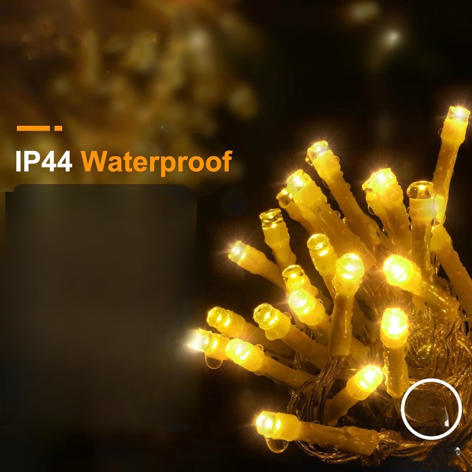 Festive outdoor Christmas lights for your garden