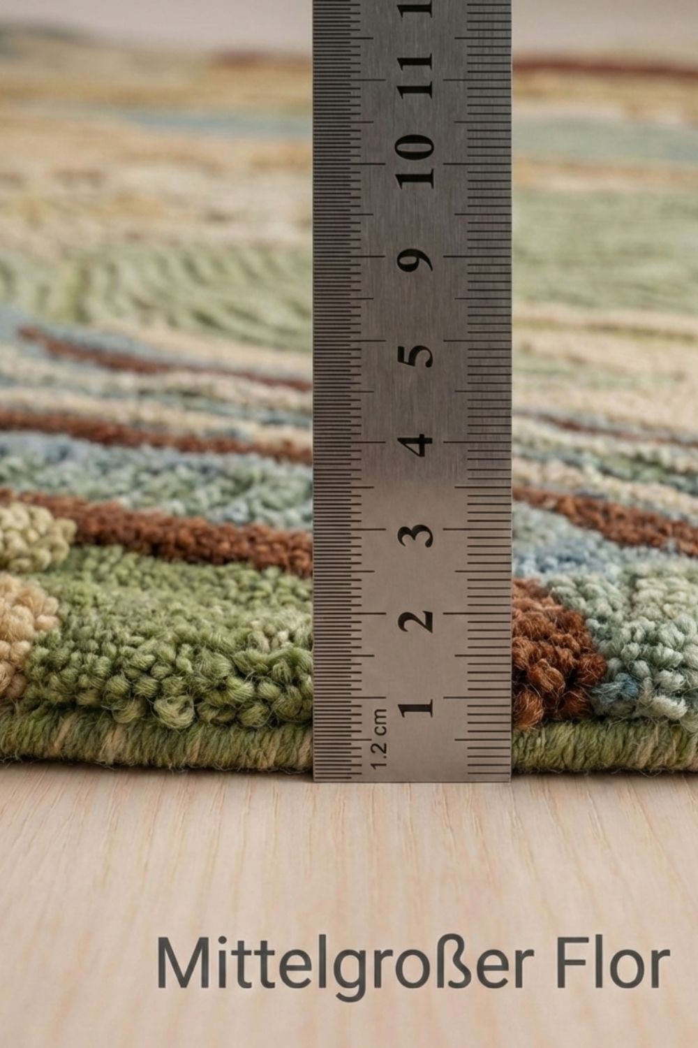 Moderner Wollteppich 200x300 240x340 300x400 groß für Wohnzimmer Schlafzimmer