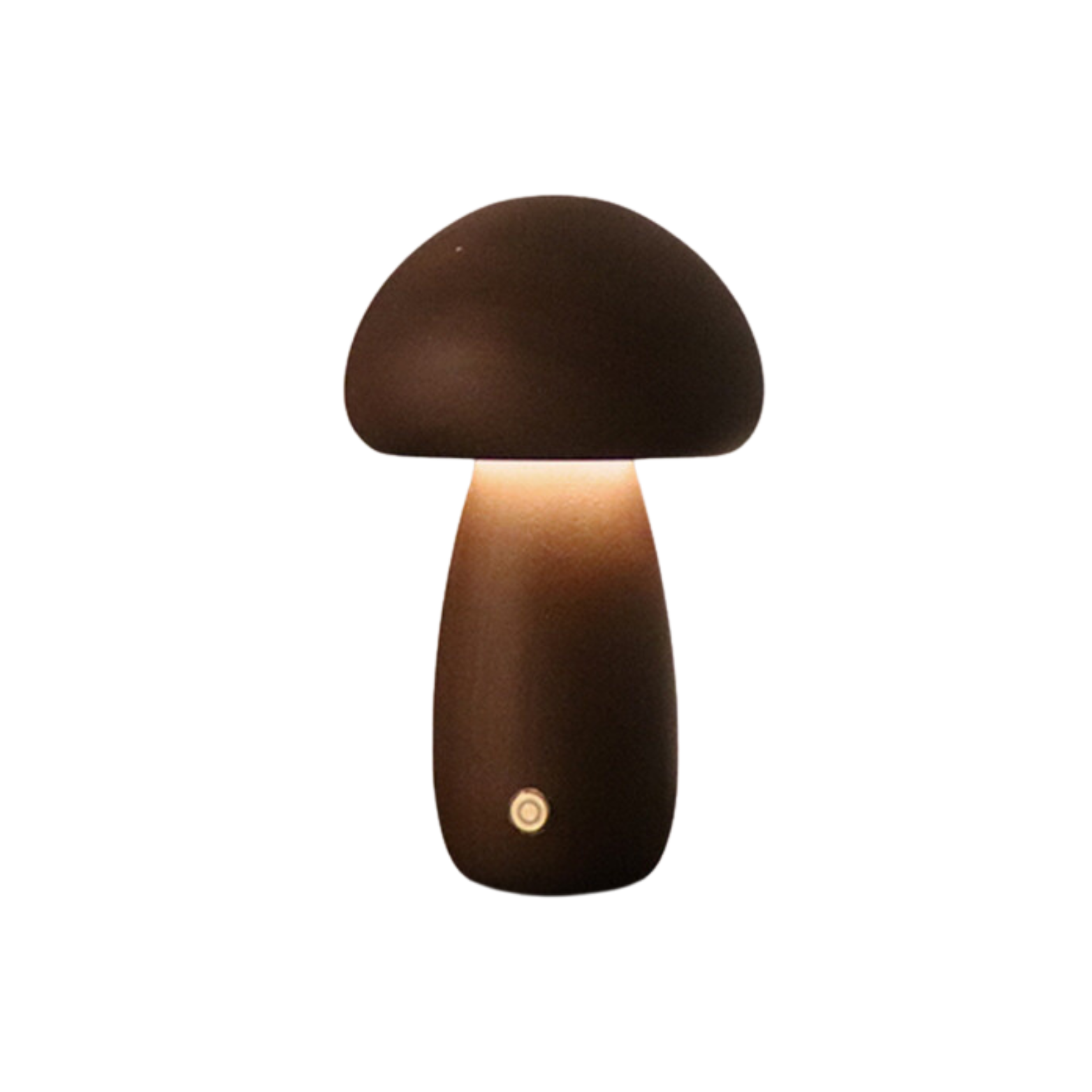 Holz Vintage Pilz Tischlampe-Aster Selection