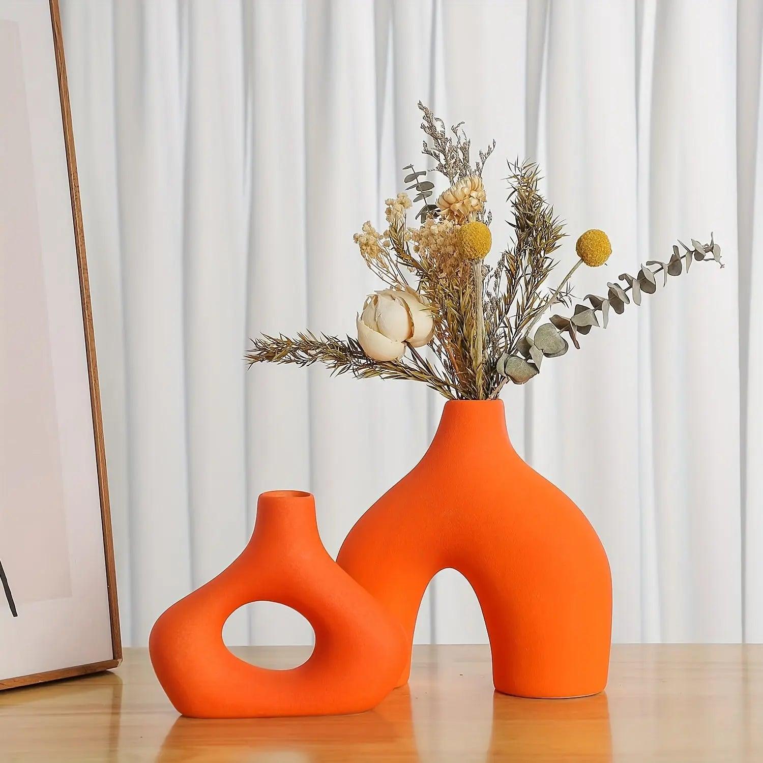 Minimalistische nordische Keramikvase