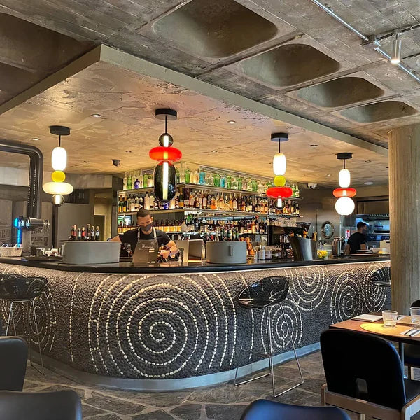 Nordische Glas-Pendelleuchte