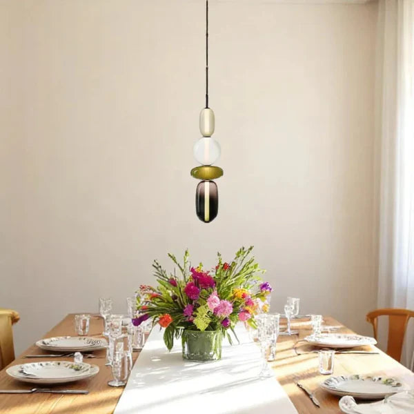 Nordische Glas-Pendelleuchte