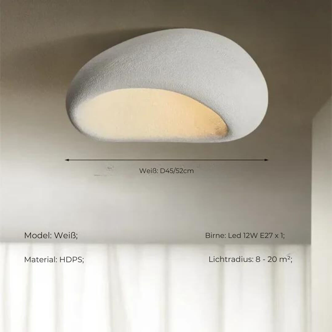 SereneLight Japanese LED ceiling lamp
